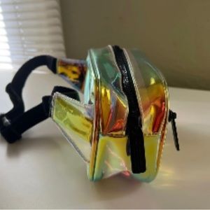 Adidas logo iridescent Fanny pack /belt bag